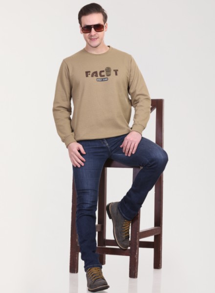The Array Front Print Relaxed Fit Sweatshirt