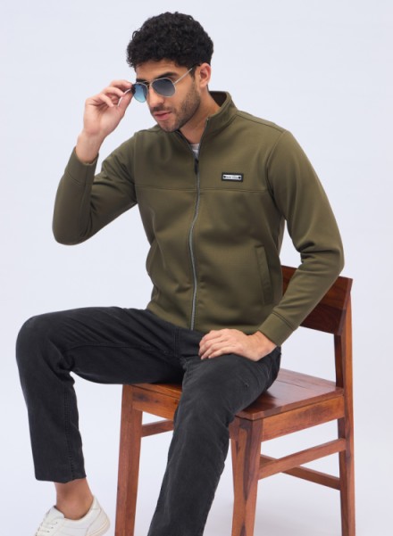 Array Mens Front Zip Sweatshirt