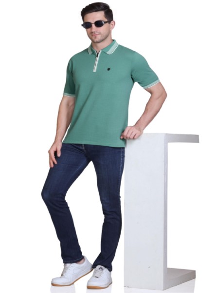 ARRAY Mens Zipper TShirt