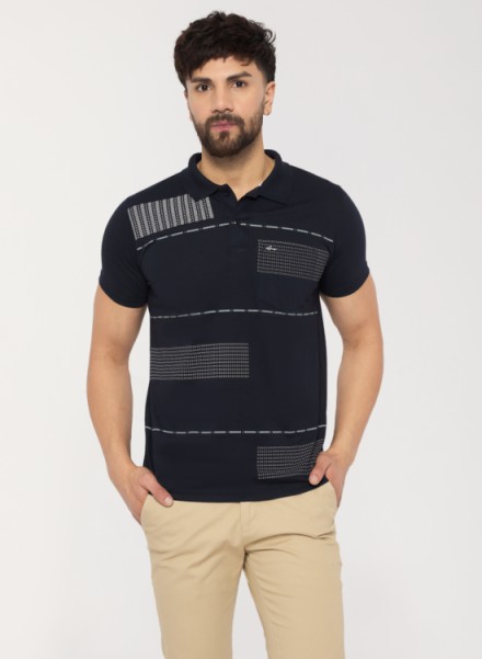 Array Casual strip Printed Tshirt