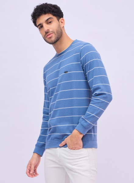 Array Casual Round Neck Printed Sweatshirt