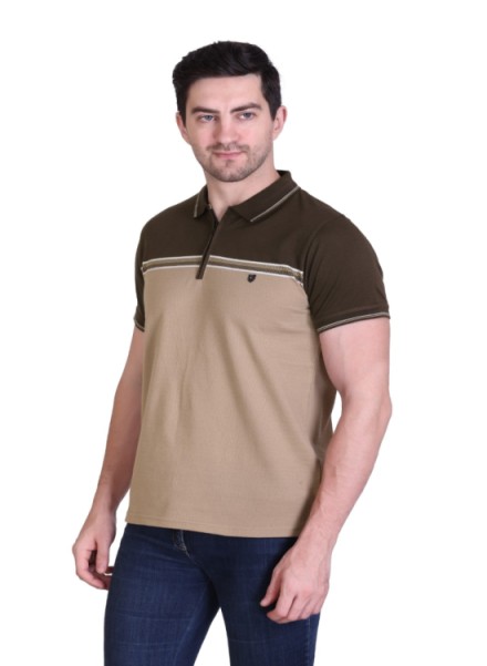 MENS HALF ZIPER TSHIRT FOR SUMMER