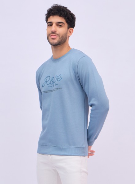 Array Casual Round Neck Printed Sweatshirt