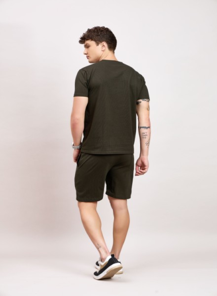 Mens COFFEE printed coord Set