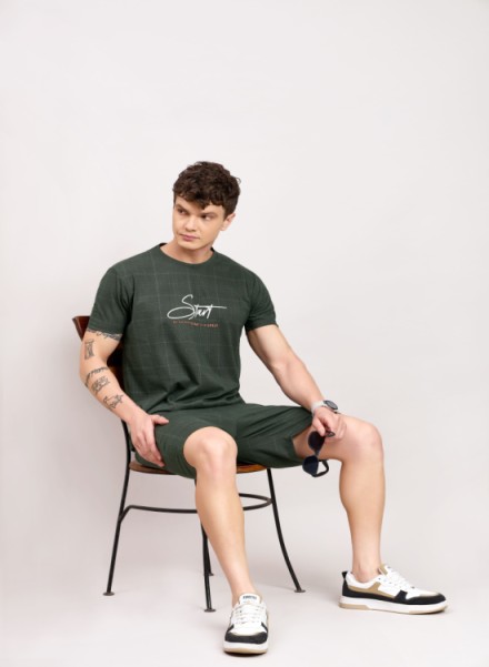 Mens LIGHTDENIM printed coord Set